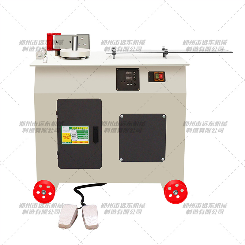 GF25型帶尺桿數(shù)控鋼筋彎箍機(圖1) GF25型帶尺桿數(shù)控鋼筋彎箍機(圖1)