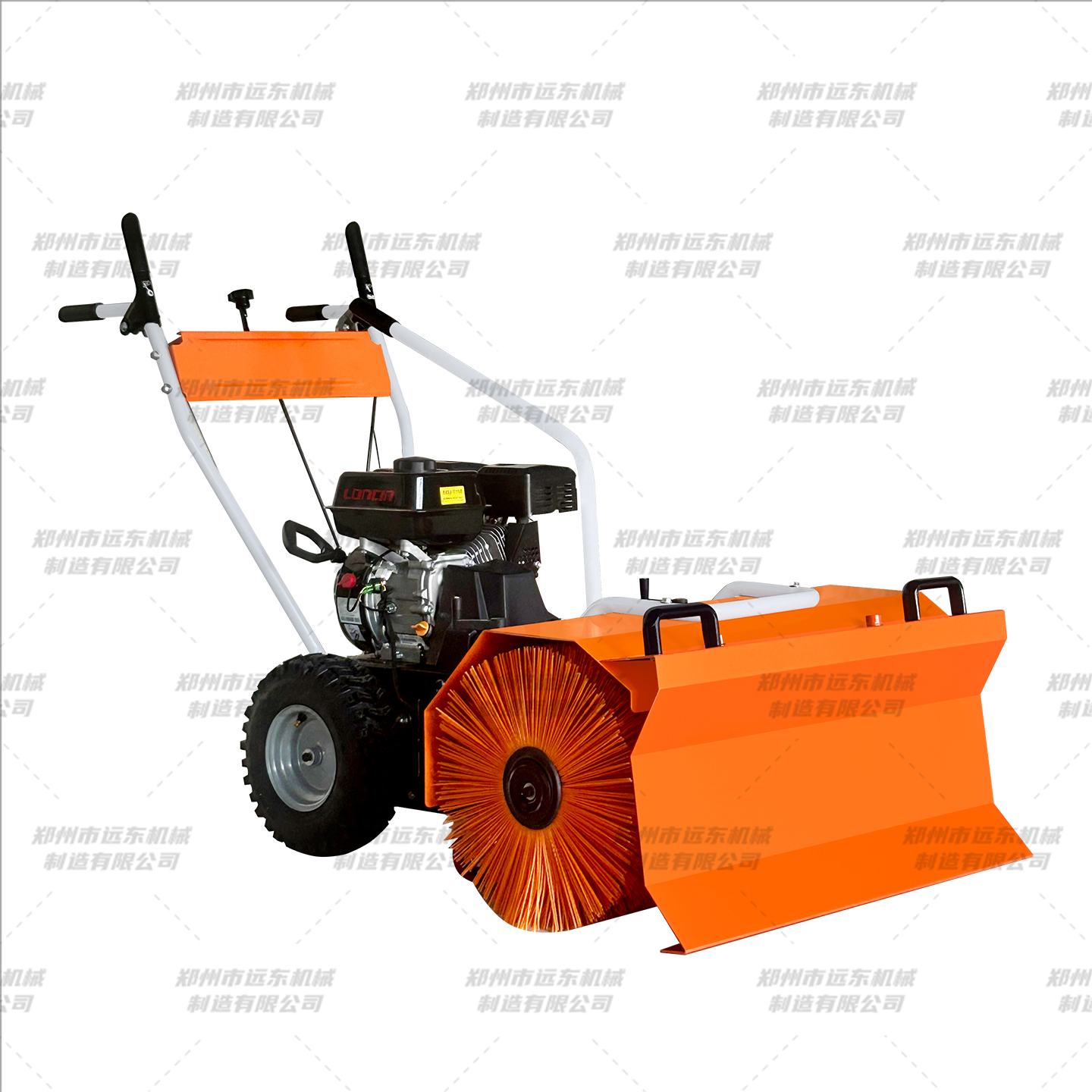 6.5馬力手啟動手推式掃雪機(圖1) 6.5馬力手啟動手推式掃雪機(圖1)